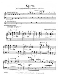 Spires Handbell sheet music cover Thumbnail